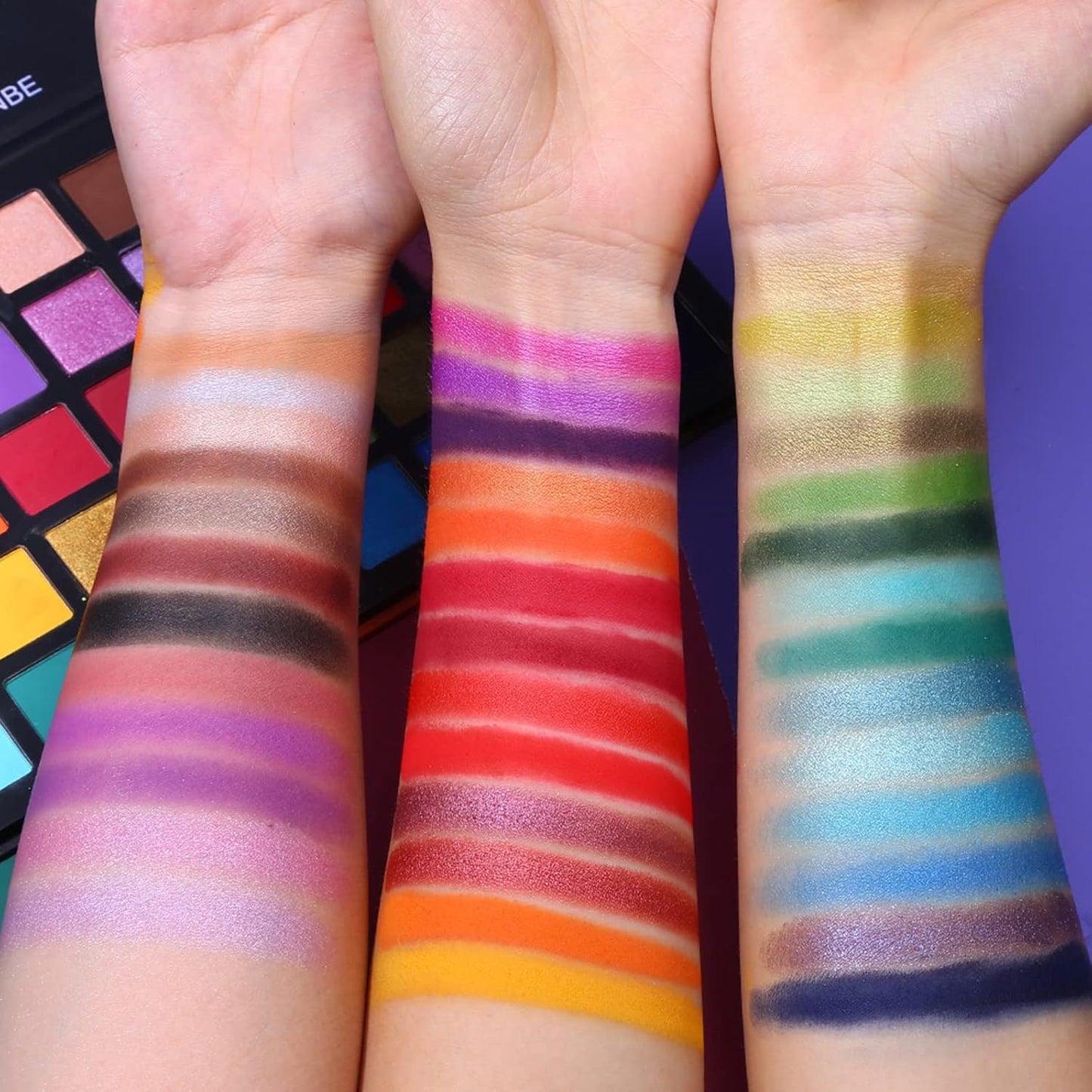 Unleash Your Creativity with the UCANBE Spotlight 40 Color Eyeshadow Palette - Highly Pigmented Matte and Shimmer Shades for Stunning, Long-Lasting Looks